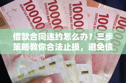 北京借款合同违约怎么办？三步策略教你合法止损，避免债务危机升级