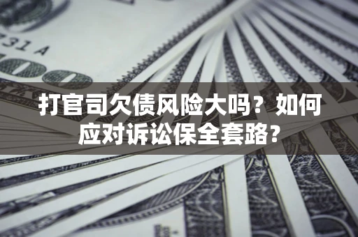 北京打官司欠债风险大吗？如何应对诉讼保全套路？